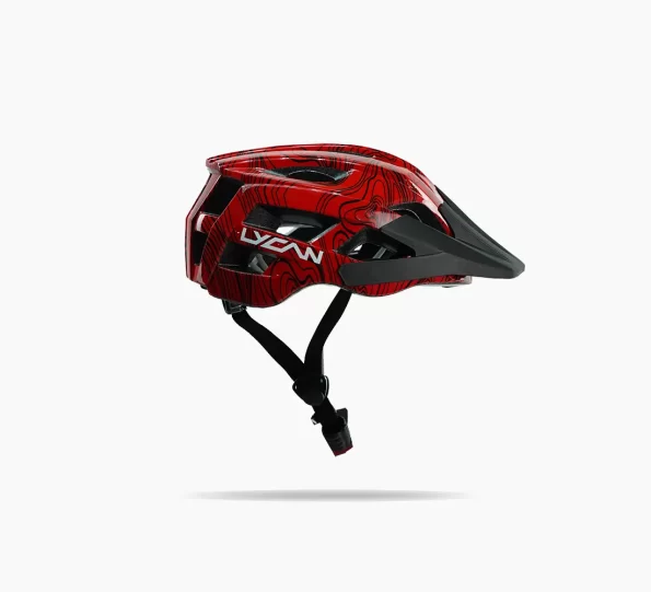 Red Helmet with Wiser M005
